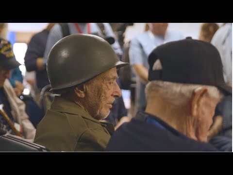 A Hero's Sendoff for WWII Veterans on a Trip to the National WWII Museum in New Orleans