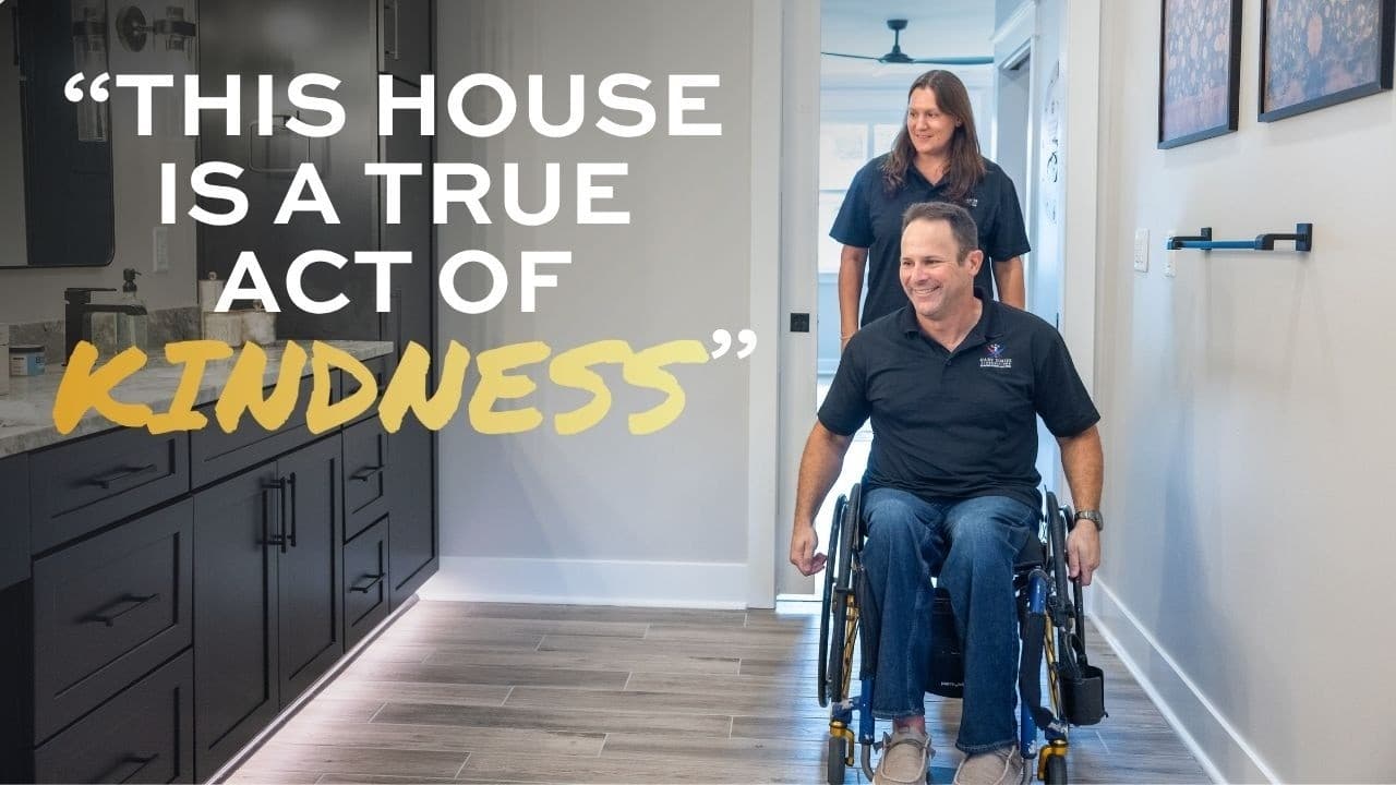 Wounded Helicopter PILOT Gets a NEW HOME